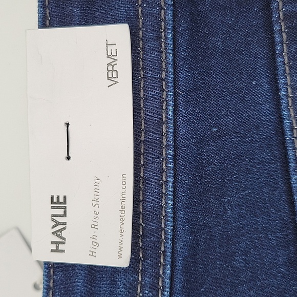 NWT Vervet sz 25 high rise skinny jeans - Picture 2 of 7